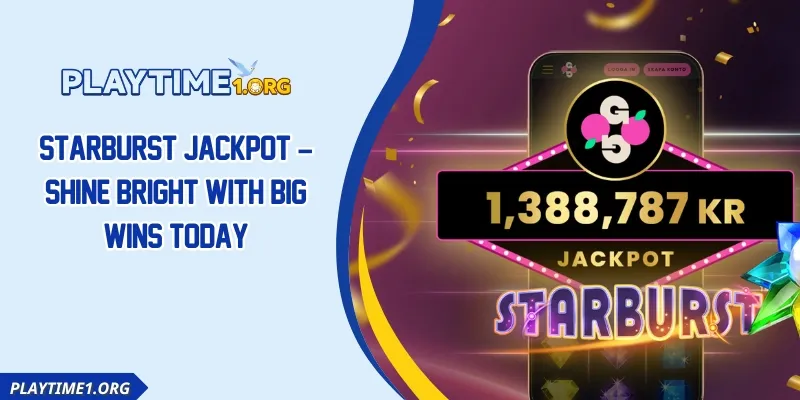 Starburst Jackpot – Shine Bright With Big Wins Today